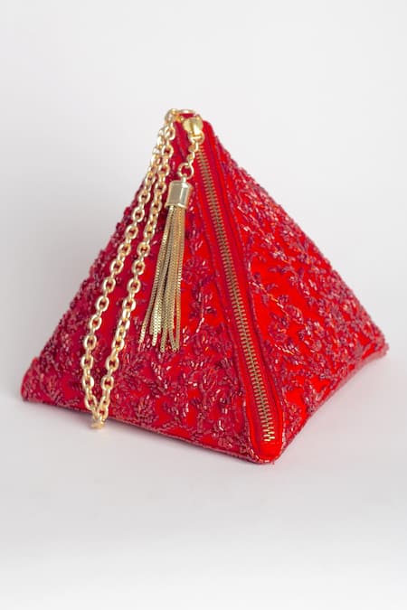 Adora by Ankita Poly Silk Embellished Polti Bag 