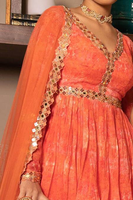 Buy Laxmishriali Red Dupatta Net, Peplum Top And Sharara Viscose Georgette Mirror Work, Bead Set Online at Aza Fashions Buy_Laxmishriali_Red Dupatta Net, Peplum Top And Sharara Viscose Georgette Mirror Work, Bead Set _Online_at_Aza_Fashions