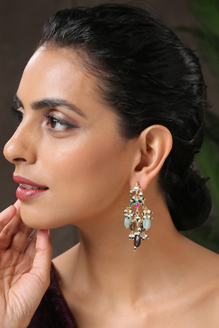 Paisley Pop Stone Drop Danglers 