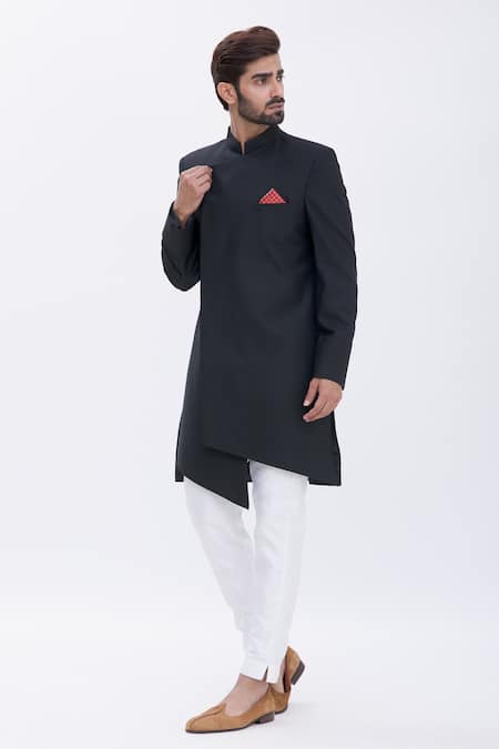 Aham-Vayam Asymmetric Nawab Jacket 