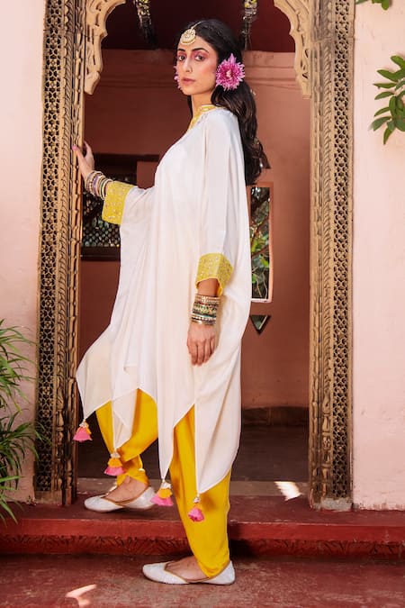 House of Dasmaya Kaftan With Dhoti Pant Set 