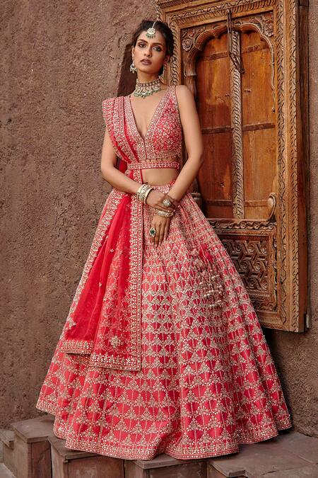 Semi-Stitched Satin Silk Gota Patti Lehenga Choli, 15 To 50, Dupatta  Fabric: Net With Lace Border at best price in Surat