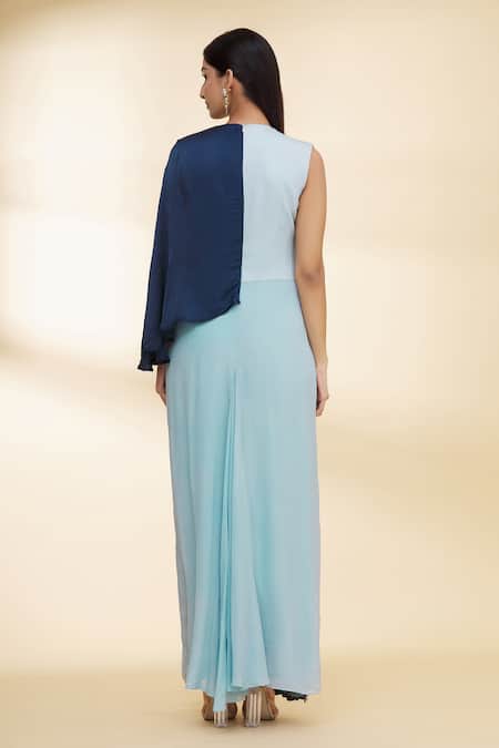 Nidzign Couture Draped Gown 