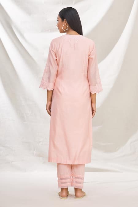 Rajat & Shraddha Kusum Embroidered Kurta Set 
