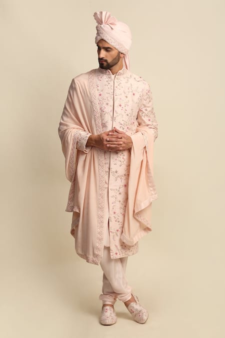 Priyanka Jain Embroidered Sherwani & Kurta Set 