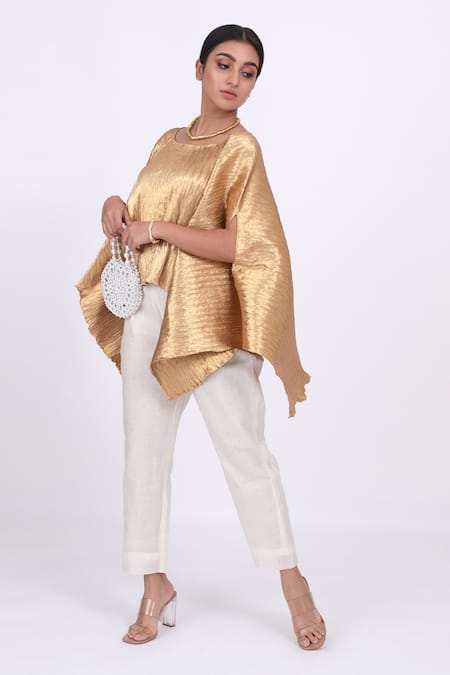 Komal Shah Cape Top & Pant Set 