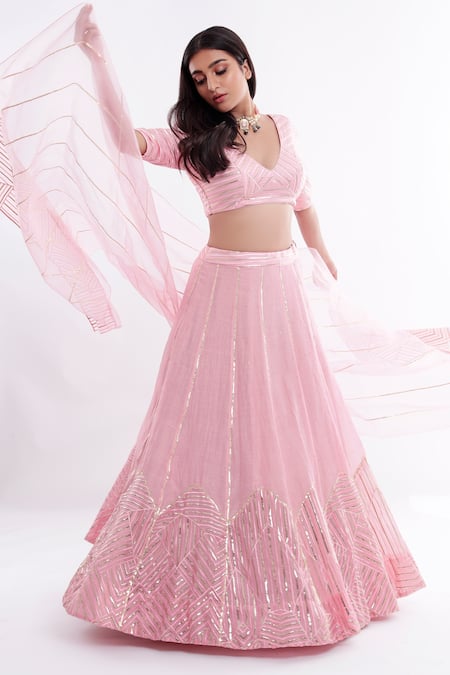Komal Shah Hoor Chand Lehenga Set 