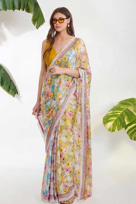 Devyani Mehrotra Summer Print Saree 