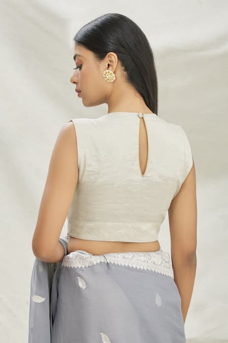 Pranay Baidya Sleeveless Crop Top 