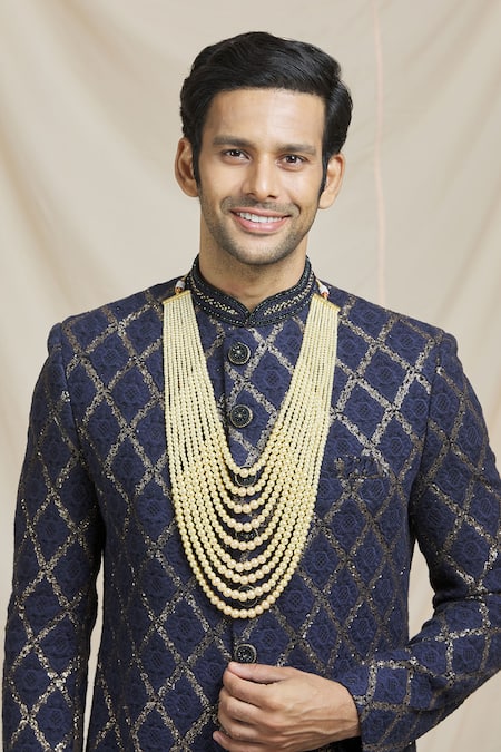 Ruby Raang Layered Pearl Necklace 