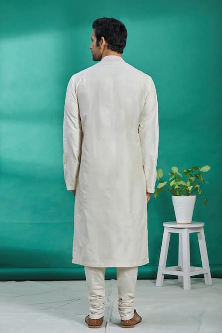 Kishore Ramani Silk Kurta Set 