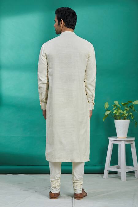 Kishore Ramani Silk Kurta Set 