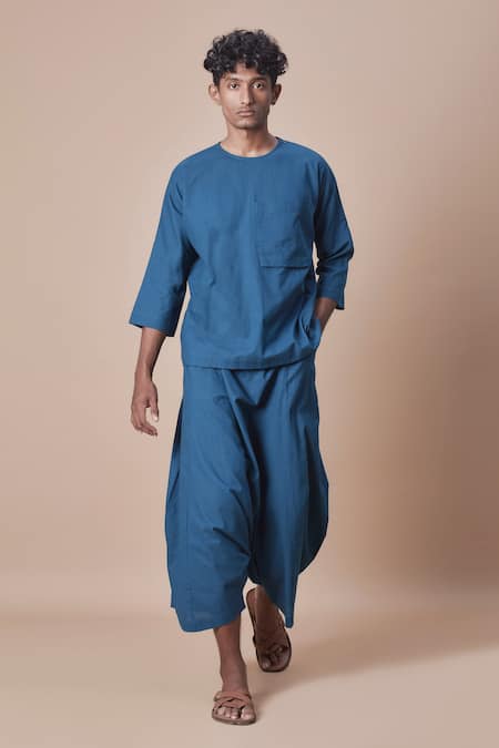 Buy Blue Boho Tie Dye Print Harem Pants Online India  Boldgalcom