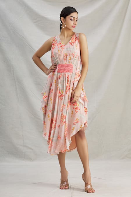 Parul | Vivek Asymmetric Kaftan 