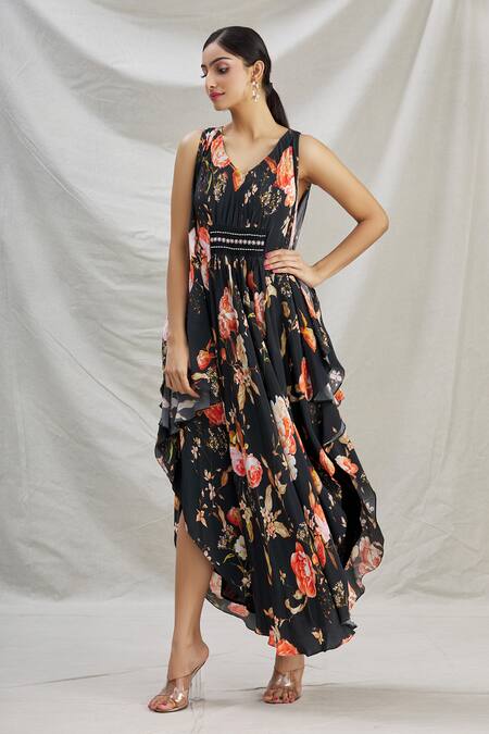 Parul | Vivek Asymmetric Kaftan 