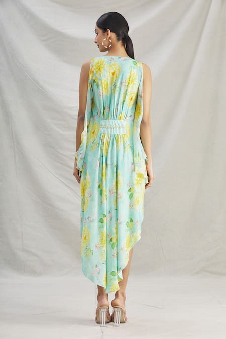 Parul | Vivek Asymmetric Kaftan 