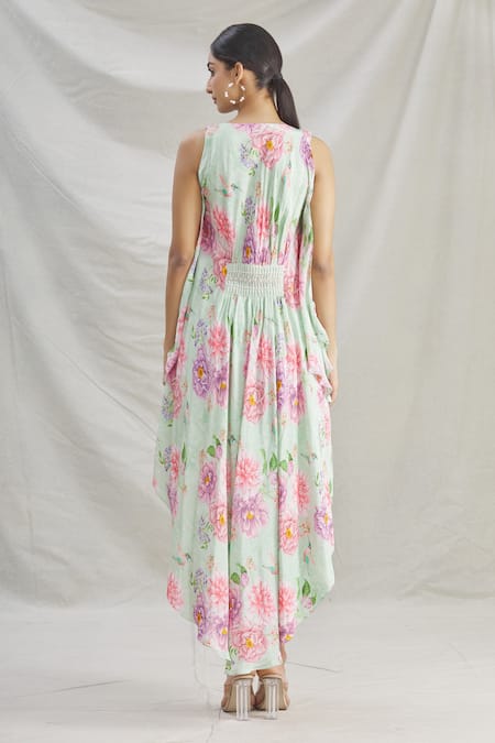 Parul | Vivek Asymmetric Kaftan 