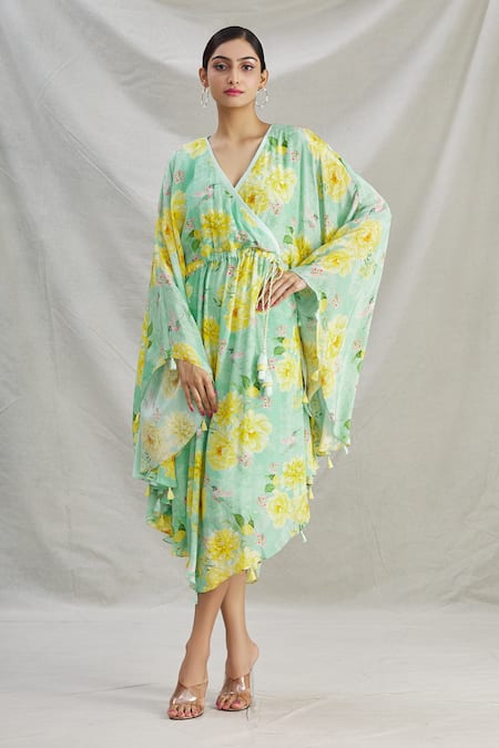 Parul | Vivek Wrap Style Kaftan 