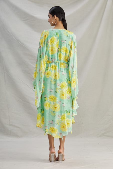 Parul | Vivek Wrap Style Kaftan 