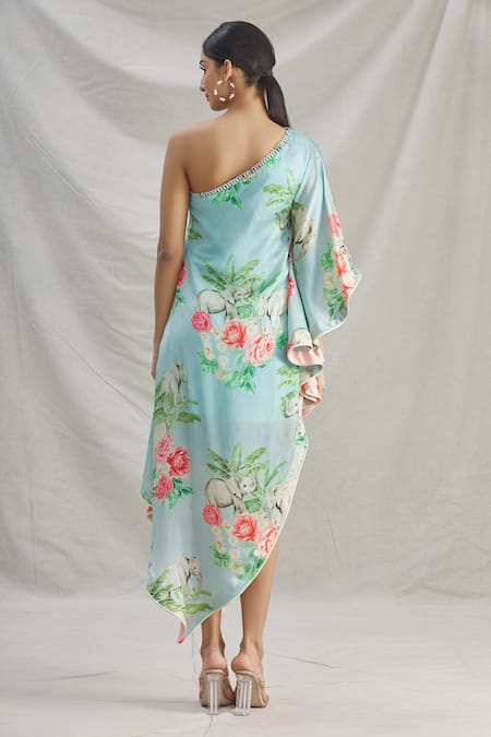 Parul | Vivek One Shoulder Tunic 