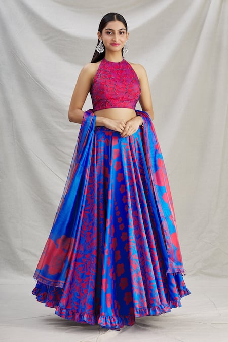 Show Shaa Phoebe Printed Lehenga Set 