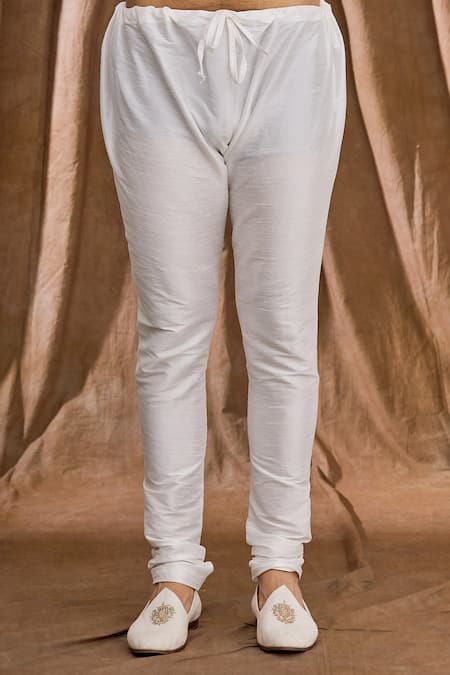 Arihant Rai Sinha Yellow Silk, Cotton Embroidery Lucknowi Kurta Set at Aza Fashions Arihant Rai Sinha_Yellow Silk, Cotton Embroidery Lucknowi Kurta Set _at_Aza_Fashions