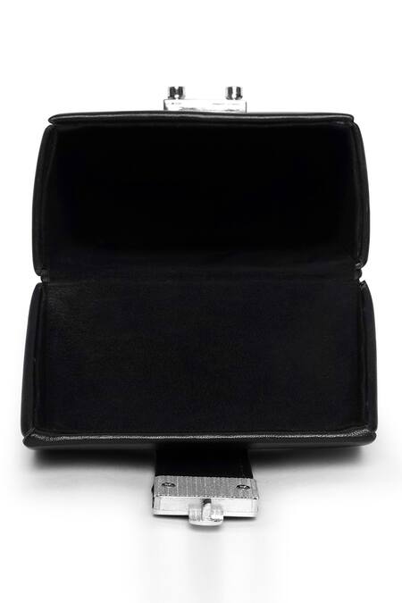 Buy_Born Flash_Black Mallow Sling Bag _Online_at_Aza_Fashions