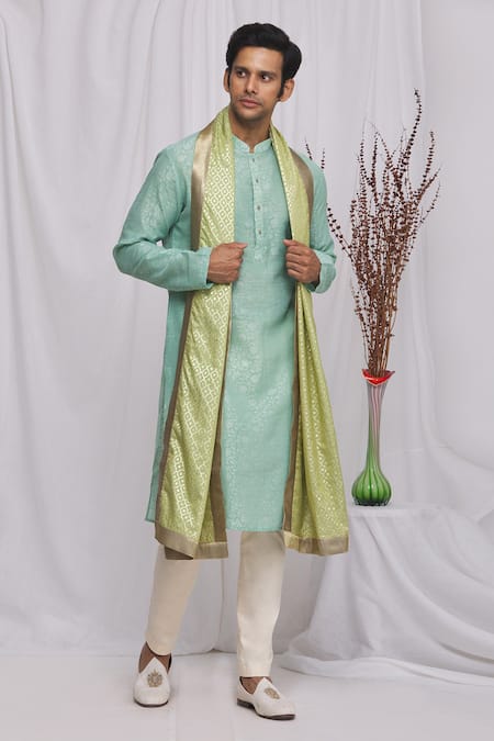 Ekam By Manish Chanderi Banarasi Brocade Stole 