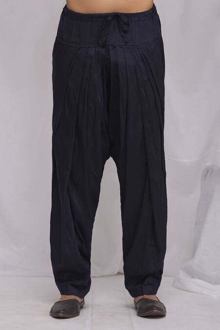 Shop Ekam By Manish Blue Raw Silk Pathani Set Online at Aza Fashions Shop_Ekam By Manish_Blue Raw Silk Pathani Set_Online_at_Aza_Fashions