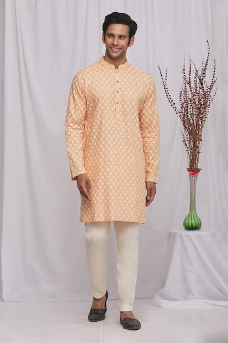 Ekam By Manish Floral Print Kurta Set 