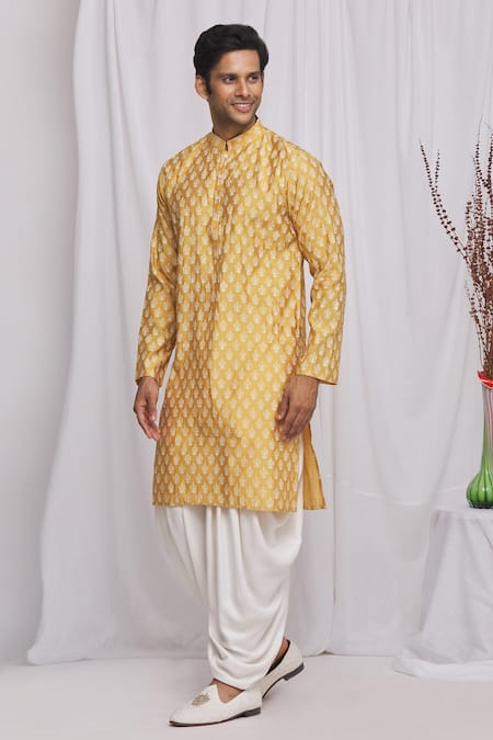 Ekam By Manish Floral Print Kurta Set 