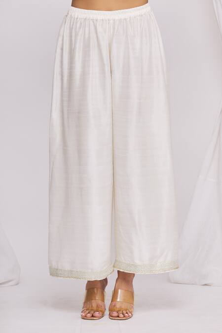 Shop_Ekta Singh_Purple Silk, Organza Floral, Zardozi Work Round Dabka Embroidered Kurta Set _Online_at_Aza_Fashions