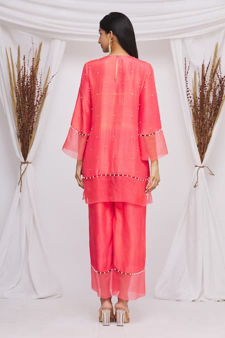 Ekta Singh Hand Embroidered Kurta Set 