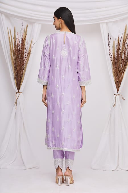 Ekta Singh Gota Embroidered Kurta Set 