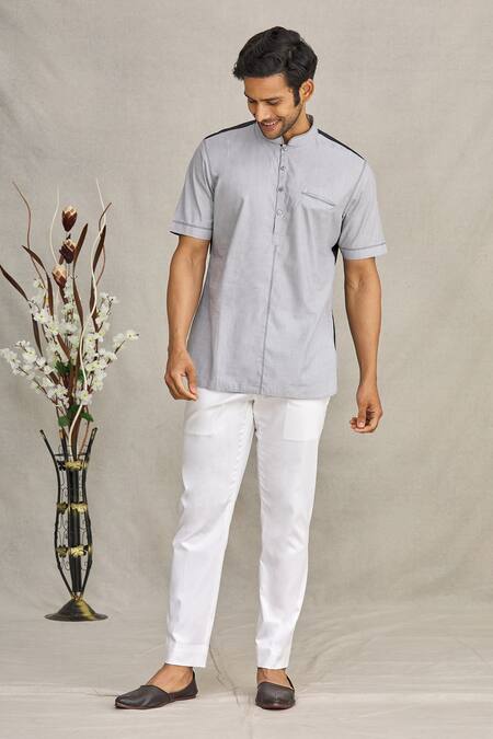 Pajama cheap collar shirt