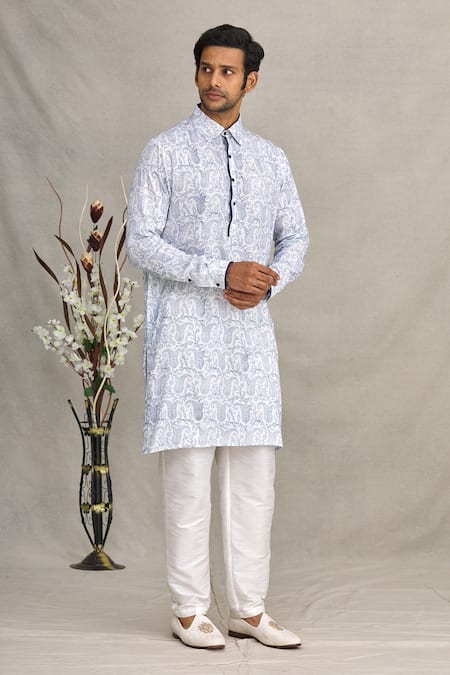 Ekam By Manish Cotton Printed Kurta 