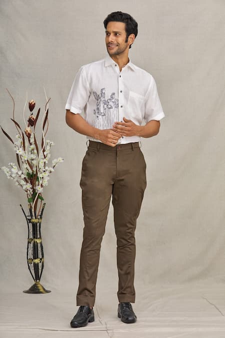 Ekam By Manish Cotton Polo Trouser 