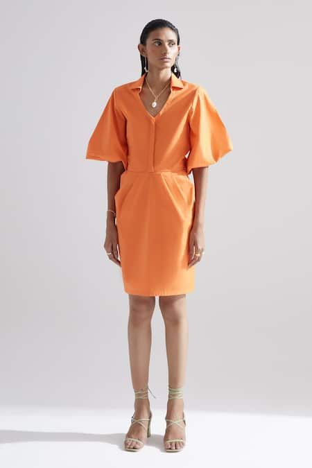 Tulip hotsell collar dress