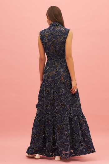 Therealb Midnight Wine Gathered Dress 