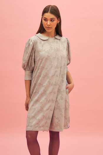 Therealb Primrose Jacquard Dress 
