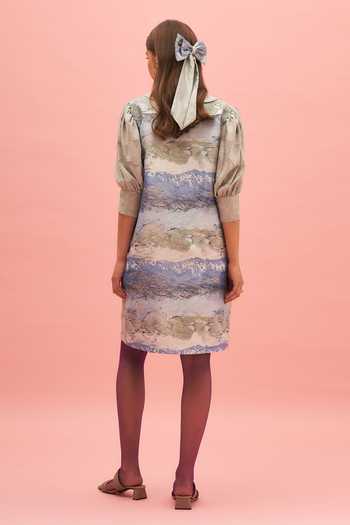 Therealb Primrose Jacquard Dress 