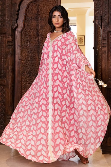 Inara Jaipur Hand Block Print Kaftan 