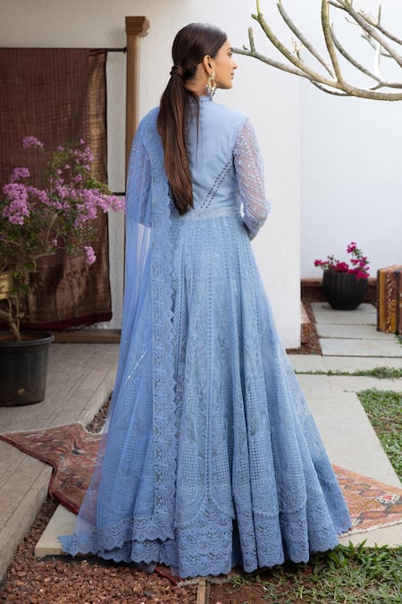 Attached Dupatta Rayon Gown - Manufacturer Exporter Supplier from Jaipur  India