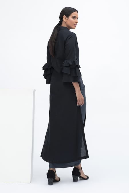 Aakaar Cotton Knot Front Tunic For Kids