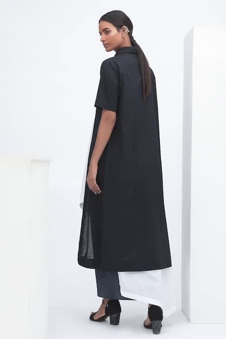 Aakaar Cotton Layered Tunic For Kids