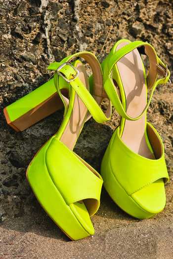 Buy_Foot Fuel_Pink Peep Toe Block Heels _Online_at_Aza_Fashions