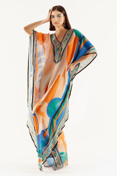 Rajdeep Ranawat Elenor Printed Kaftan 