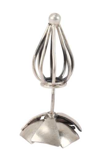 Shop_Sangeeta Boochra_Silver Plated Handcrafted Carved Earrings _Online_at_Aza_Fashions