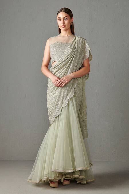 How to Drape Your Lehenga Style Saree | Easy Tips