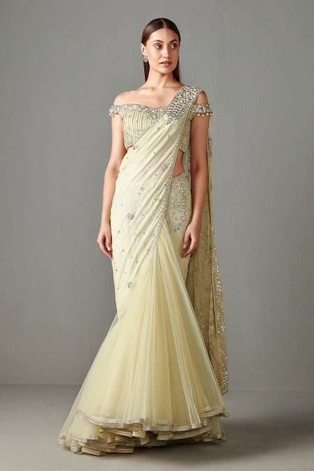 Rabani & Rakha Saaira Lehenga Saree With Blouse 